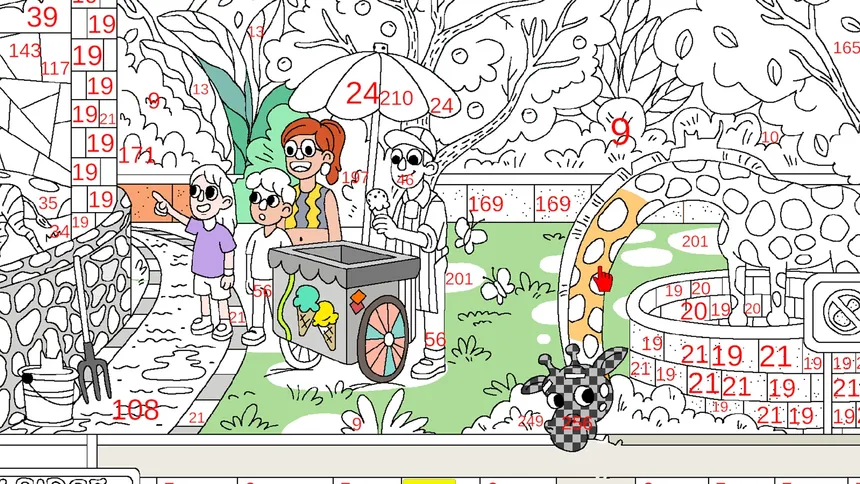 Скриншот 4 к игре 100 Cats Lost In World Find & Color