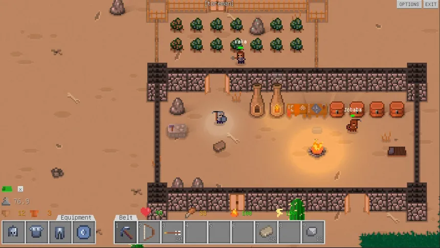 Скриншот 1 к игре Tribefort
