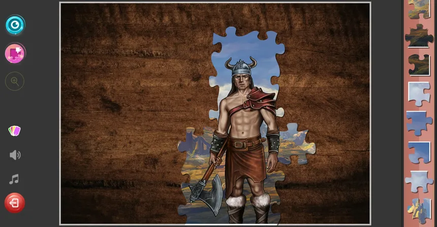 Скриншот 4 к игре Middle Ages Jigsaw Puzzles