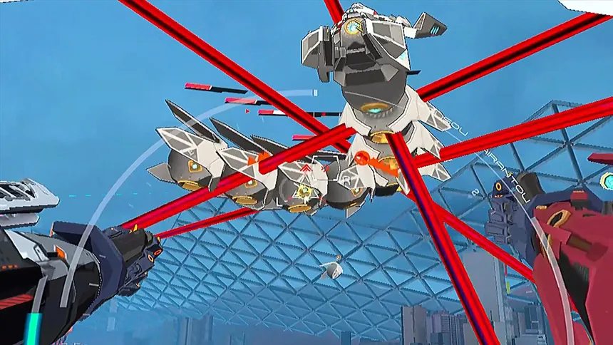 Скриншот 3 к игре Mecha Force VR