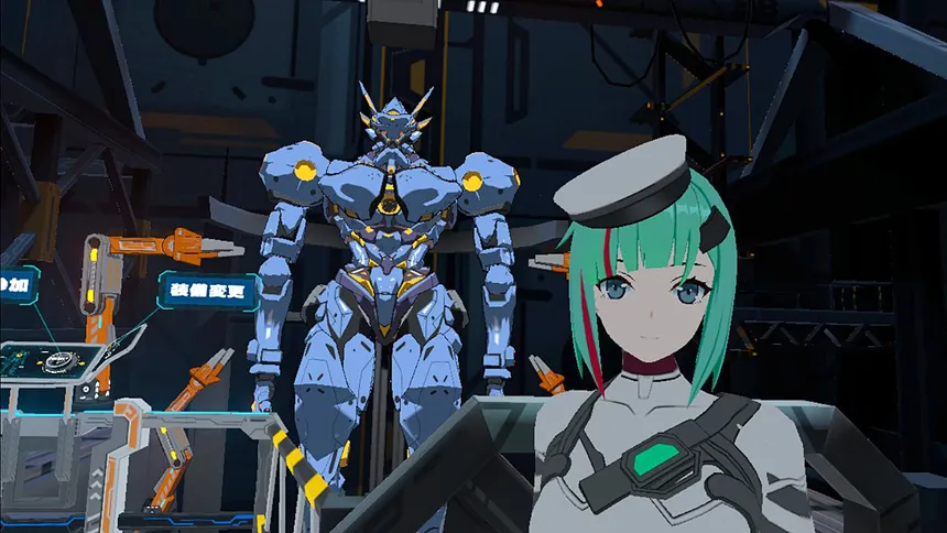 Скриншот 4 к игре Mecha Force VR