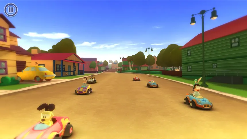 Скриншот 1 к игре Garfield Kart