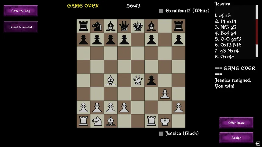 Скриншот 6 к игре Blindfold Chess