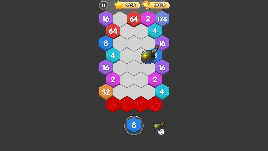 Скриншот 5 к игре Hexa Fusion 2048