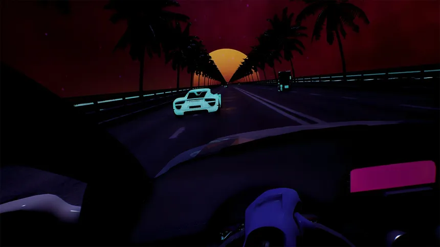 Скриншот 5 к игре Synthwave Burnout VR
