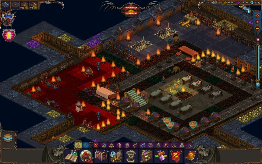 Скриншот 5 к игре Little Imps: A Dungeon Builder