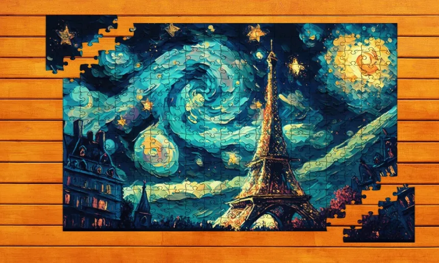 Скриншот 2 к игре Van Gogh's Masterpiece Jigsaw Puzzles