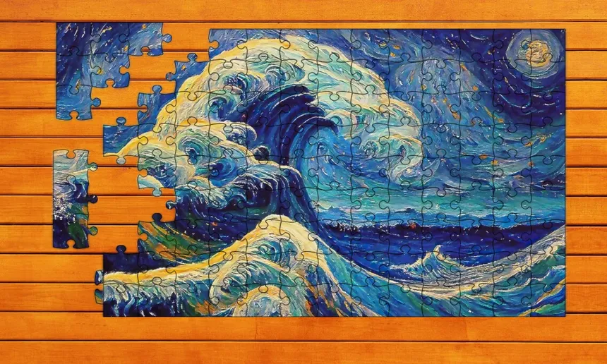 Скриншот 6 к игре Van Gogh's Masterpiece Jigsaw Puzzles