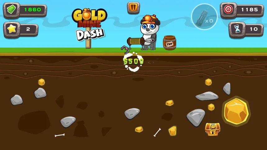 Скриншот 3 к игре Gold Mine Dash