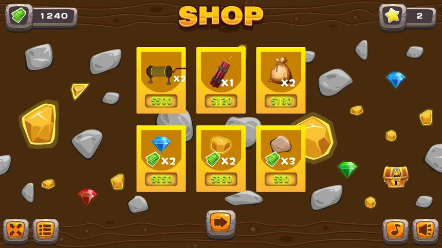 Скриншот 4 к игре Gold Mine Dash