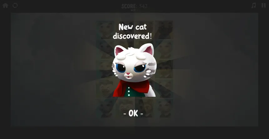 Скриншот 1 к игре Cat Fusion Quest