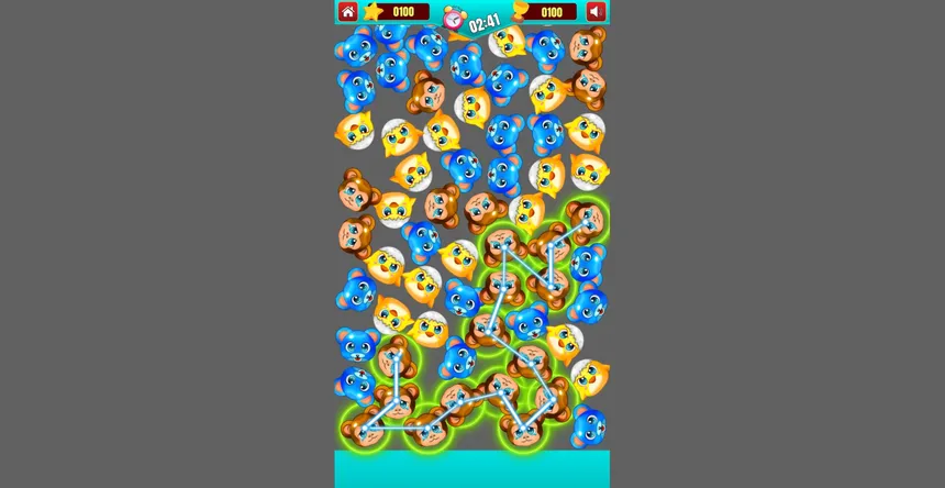 Скриншот 1 к игре Animal Connect Fusion