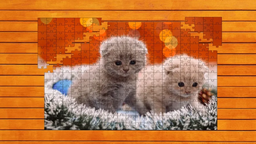 Скриншот 1 к игре Paw & Hop Jigsaw Quest