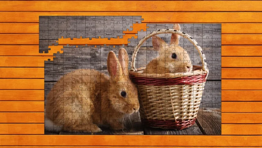 Скриншот 3 к игре Paw & Hop Jigsaw Quest