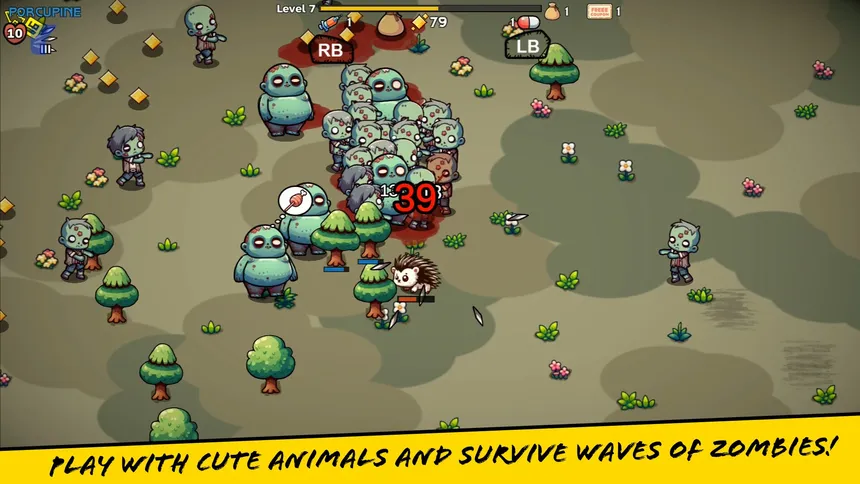 Скриншот 1 к игре Paws Against the World