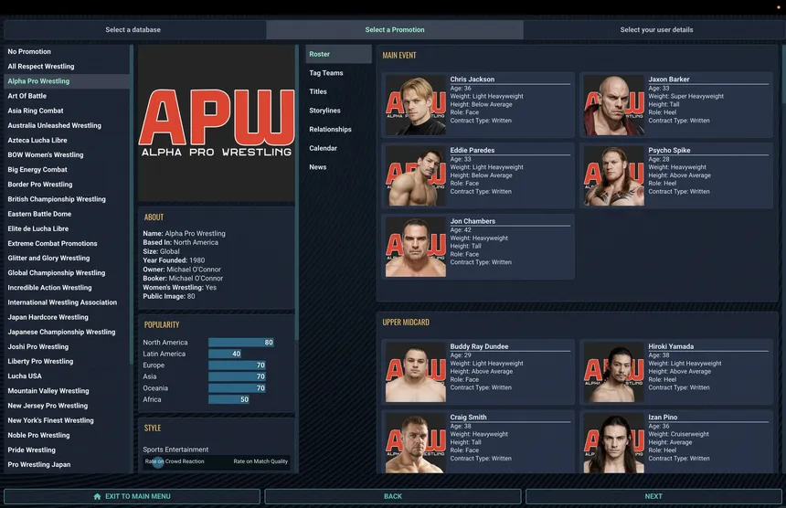 Скриншот 7 к игре Pro Wrestling Sim