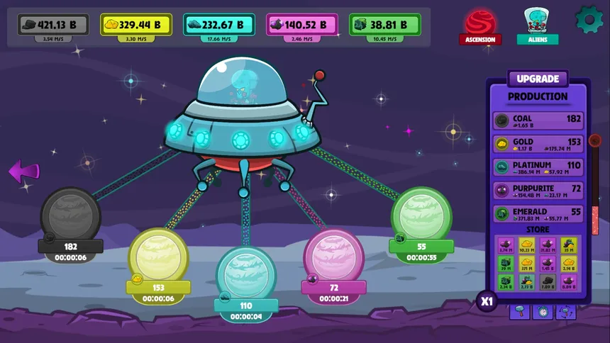 Скриншот 2 к игре Idle Planets