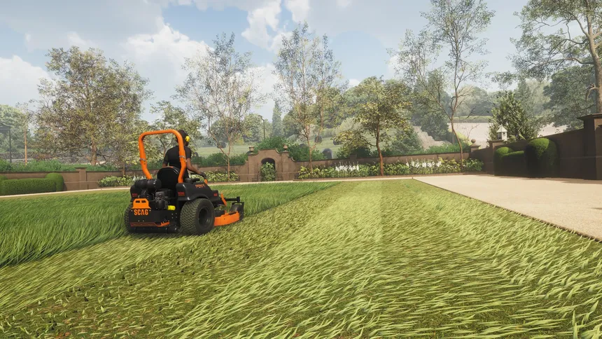 Скриншот 4 к игре Lawn Mowing Simulator