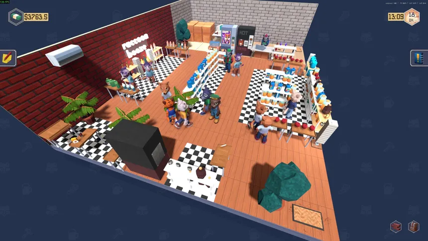 Скриншот 1 к игре Trailer Park Tycoon: Raccoon Ranch
