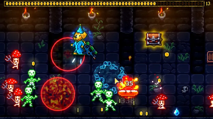 Скриншот 6 к игре Furcifer's Fungeon