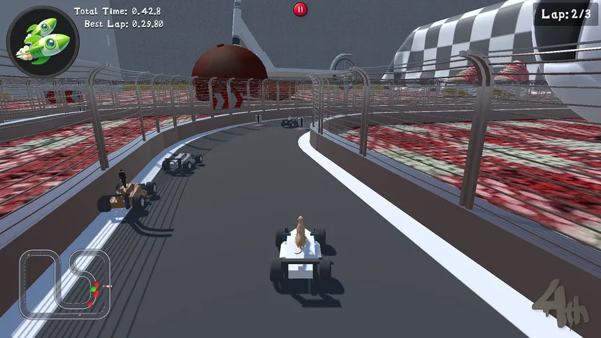 Скриншот 3 к игре Booster Racers