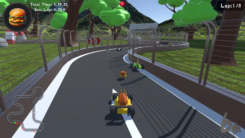 Скриншот 4 к игре Booster Racers