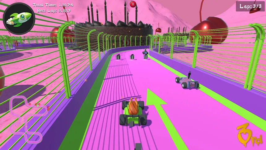 Скриншот 6 к игре Booster Racers