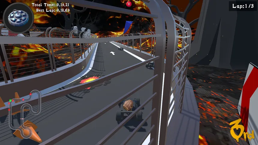 Скриншот 7 к игре Booster Racers