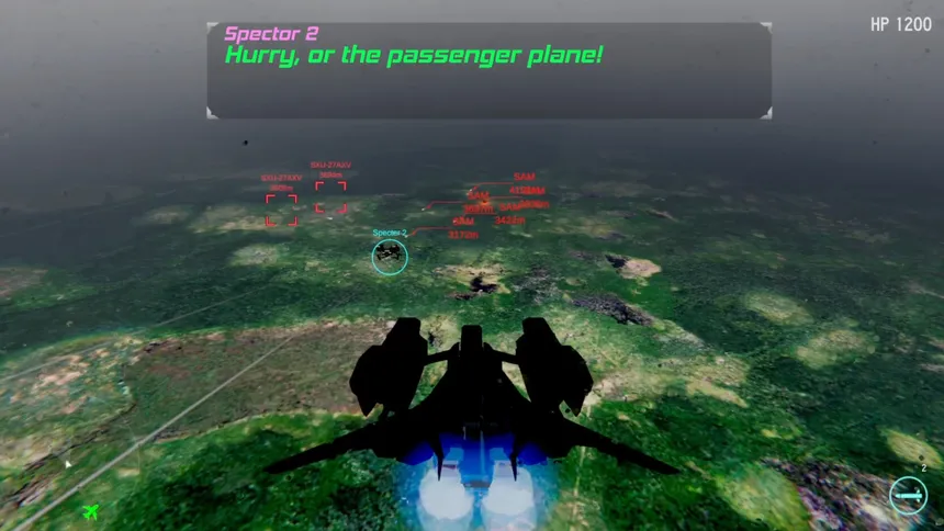 Скриншот 1 к игре Air Combat MF