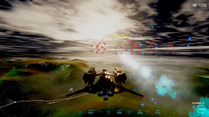 Скриншот 2 к игре Air Combat MF