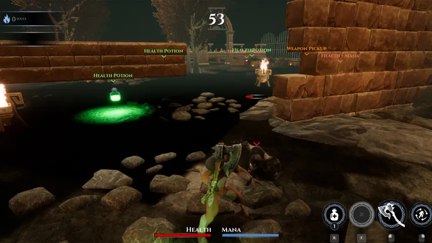Скриншот 1 к игре Mordar Warrior