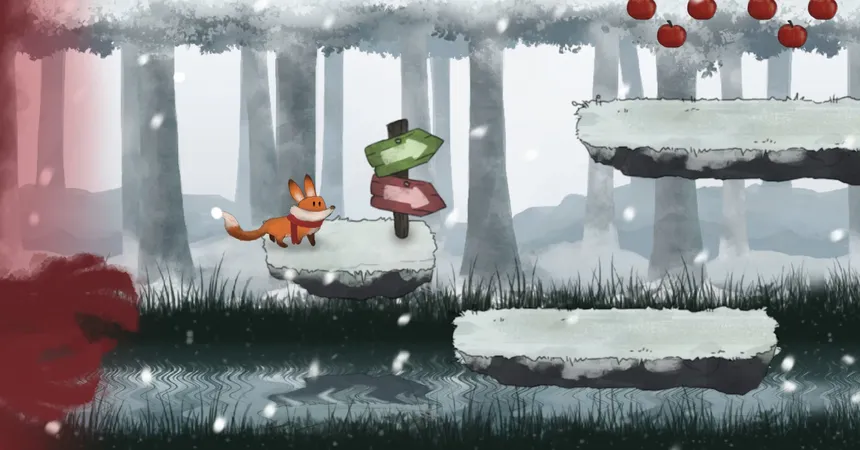 Скриншот 2 к игре Red Fox and the Four Seasons