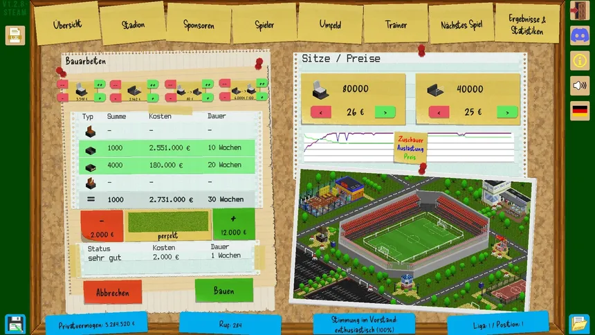 Скриншот 7 к игре Boeckham's Football Manager