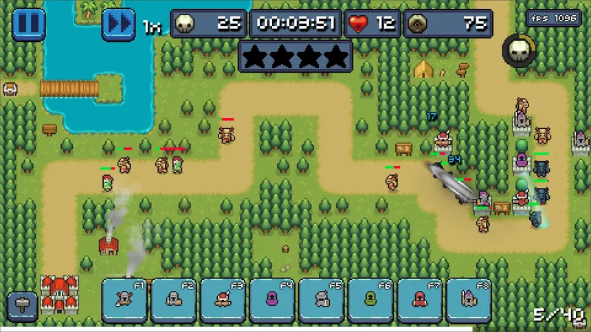 Скриншот 4 к игре Knights & Towers
