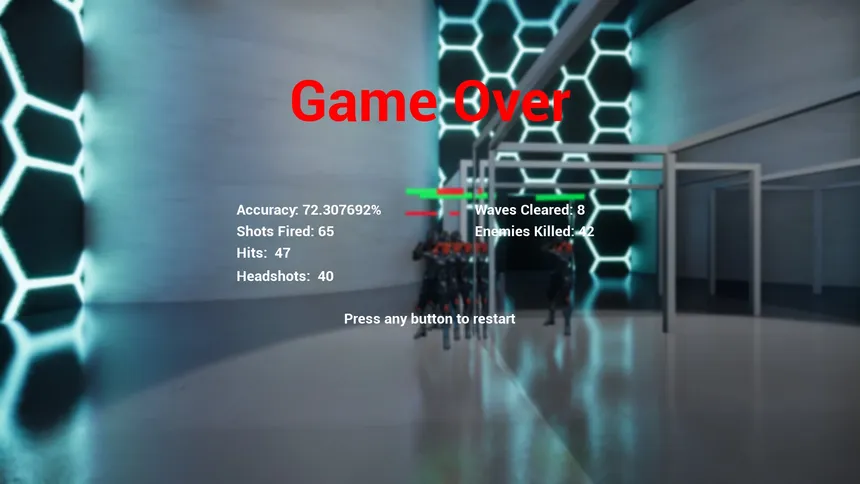 Скриншот 4 к игре Aim Trainer Gauntlet