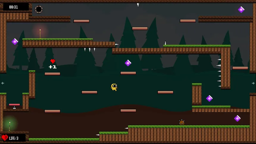 Скриншот 1 к игре Escape from Spikes