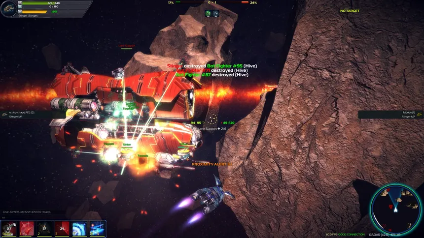 Скриншот 5 к игре Cannons Lasers Rockets