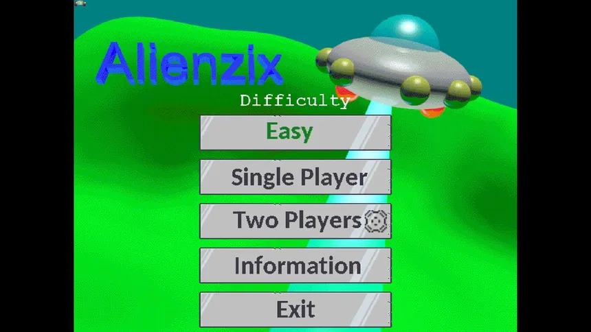 Скриншот 1 к игре Alienzix