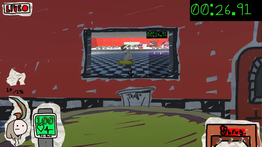 Скриншот 4 к игре Gunn in a Flash (or: Just Another Boomer Shooter)