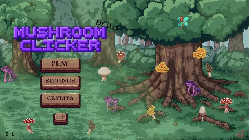 Скриншот 1 к игре Mushroom Clicker