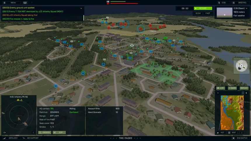 Скриншот 1 к игре Armored Brigade II