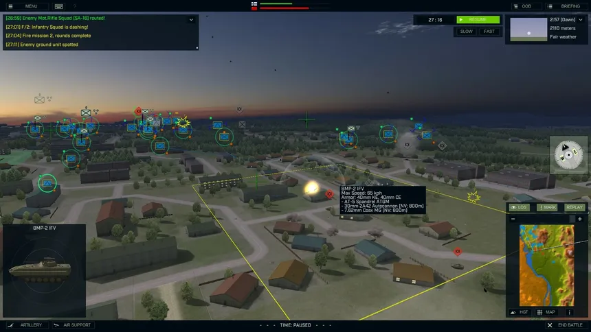 Скриншот 3 к игре Armored Brigade II