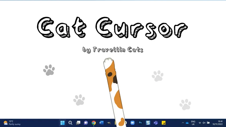 Скриншот 1 к игре Cat Cursor by Travellin Cats