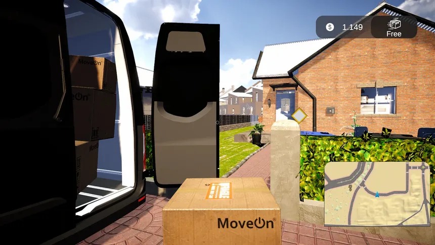 Скриншот 1 к игре Courier Life Simulator