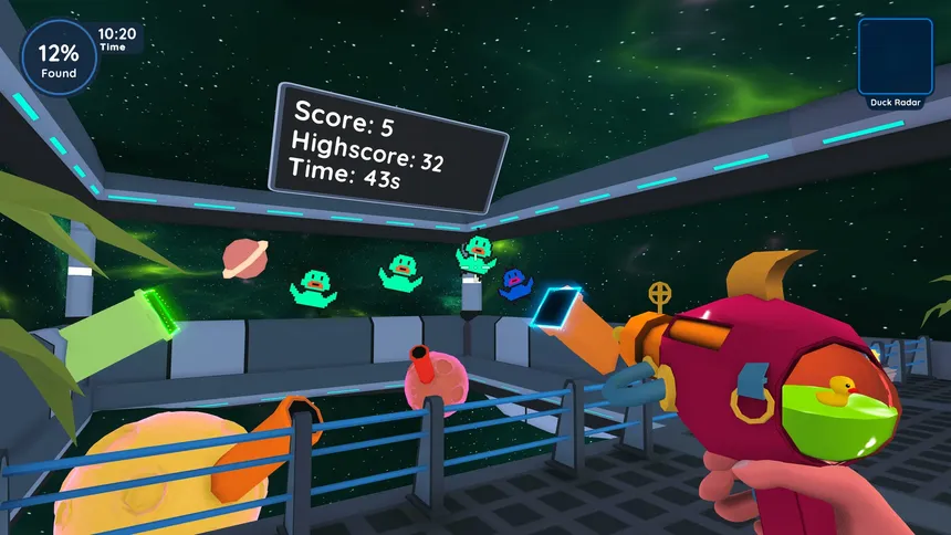 Скриншот 6 к игре Find 100 Ducks and Blast Them...IN SPACE!!!