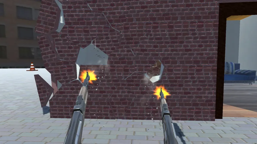 Скриншот 1 к игре Симулятор разрушения VR