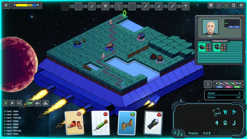 Скриншот 1 к игре Space Evolver