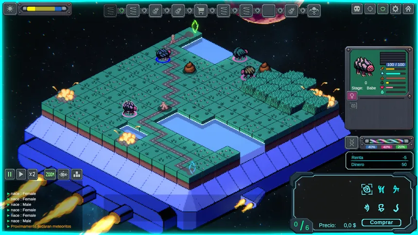 Скриншот 2 к игре Space Evolver