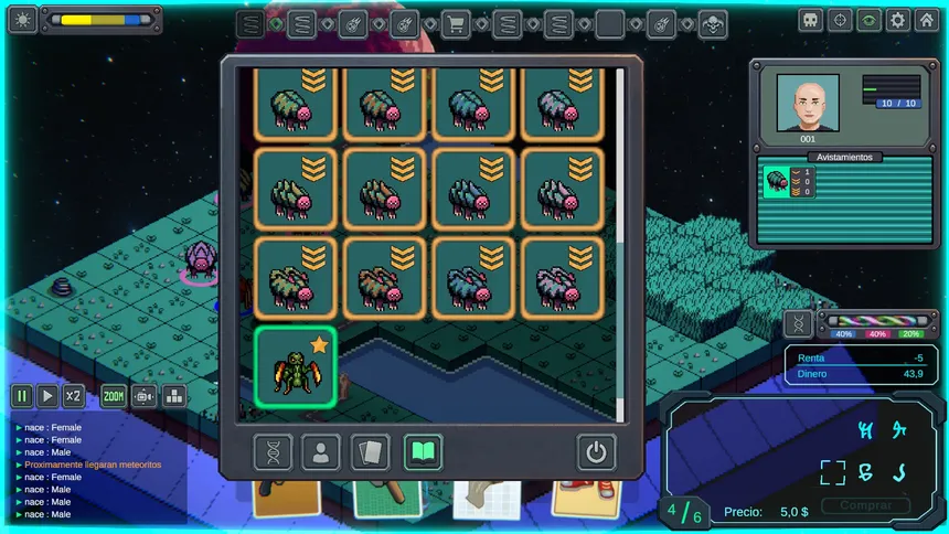 Скриншот 4 к игре Space Evolver