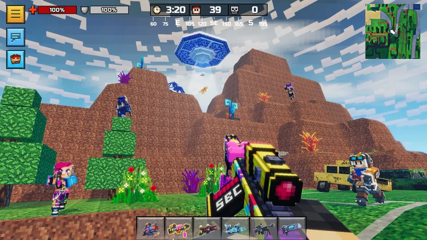 Скриншот 4 к игре Pixel Gun 3D: PC Edition